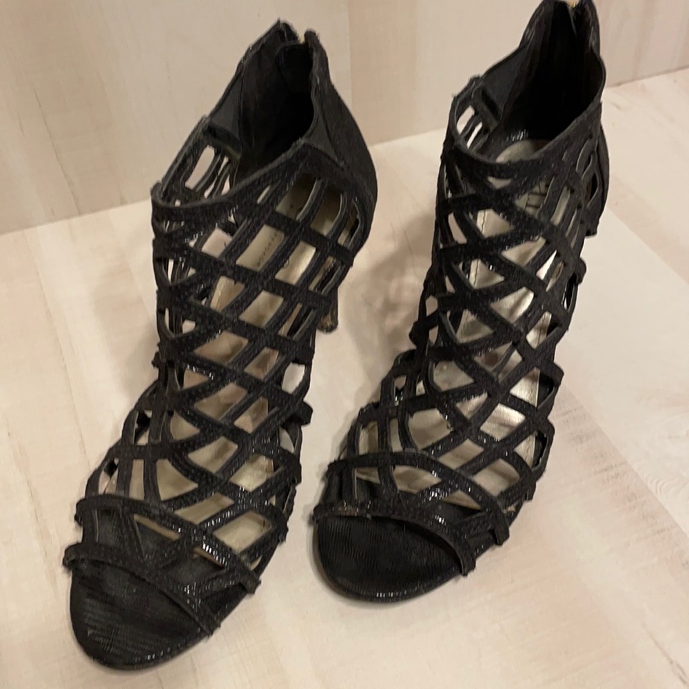 A.N.A Black Heels Size 8